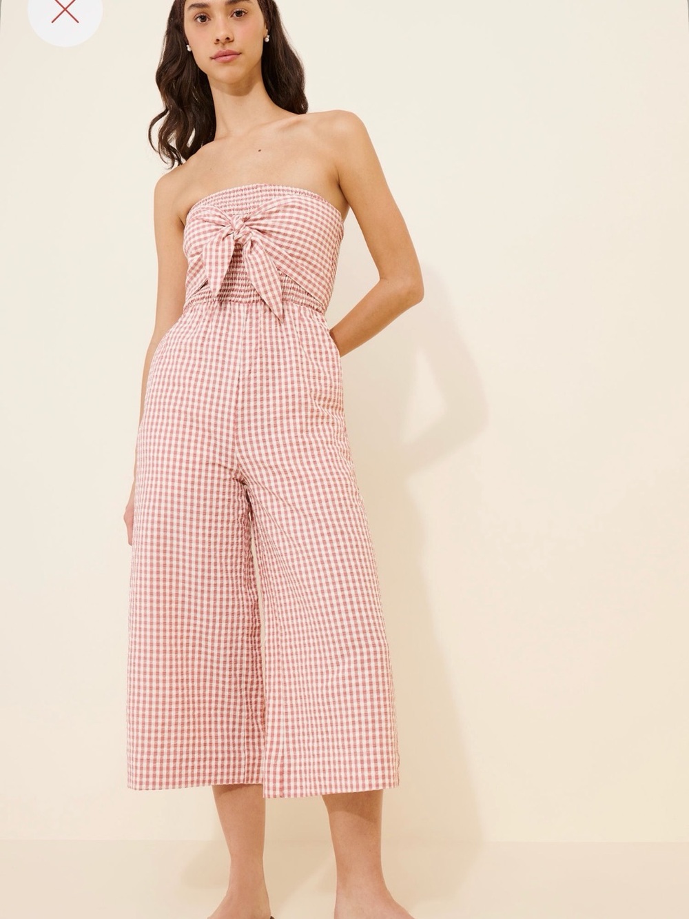 Bishop + Young Elva Strapless Jumpsuit